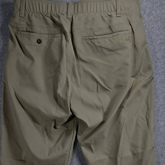 Under Armour Showdown Golf Pants Men's Size 32 x 30 Tan Lightweight Performance - Picture 5 of 9